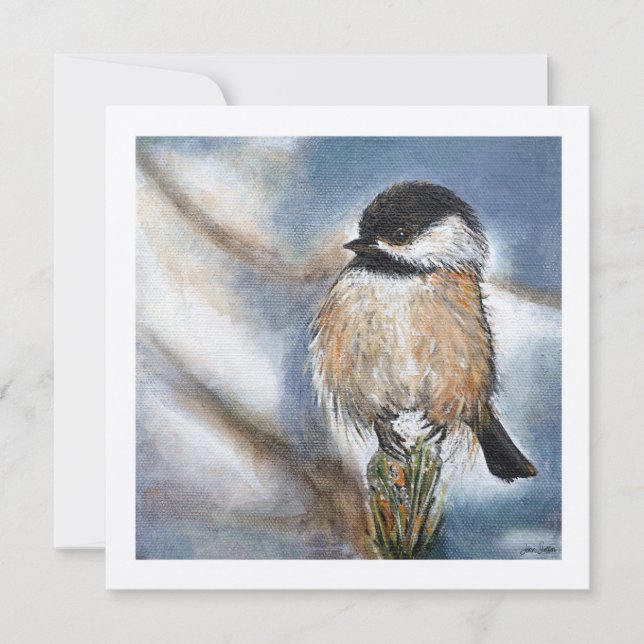 Chickadee Sweet Winter Bird (Vorderseite)