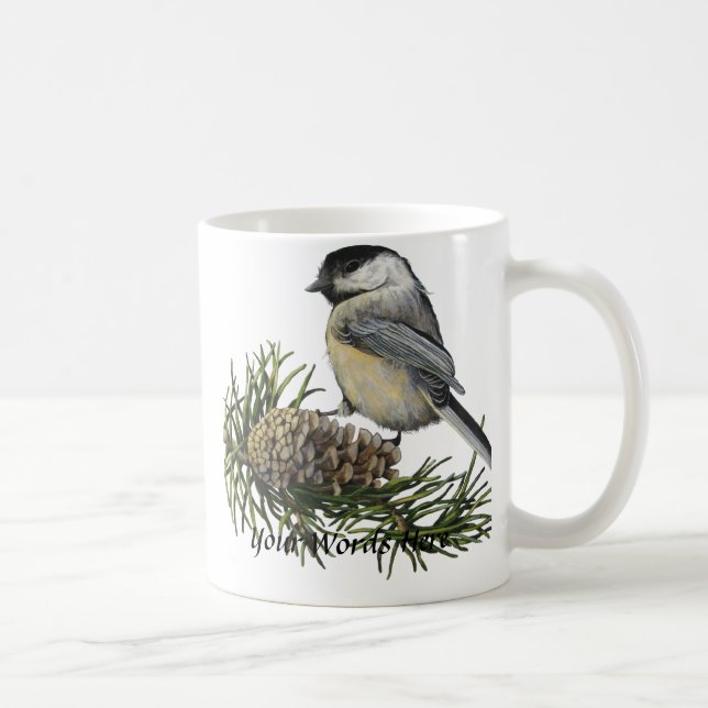 Chickadee-Tasse kundengerecht Tasse (Rechts)