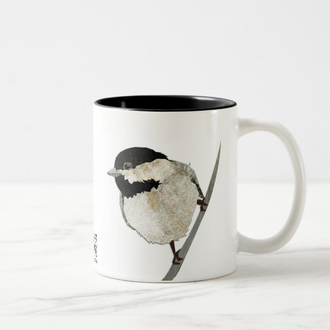 Chickadee-Tasse Zweifarbige Tasse (Rechts)