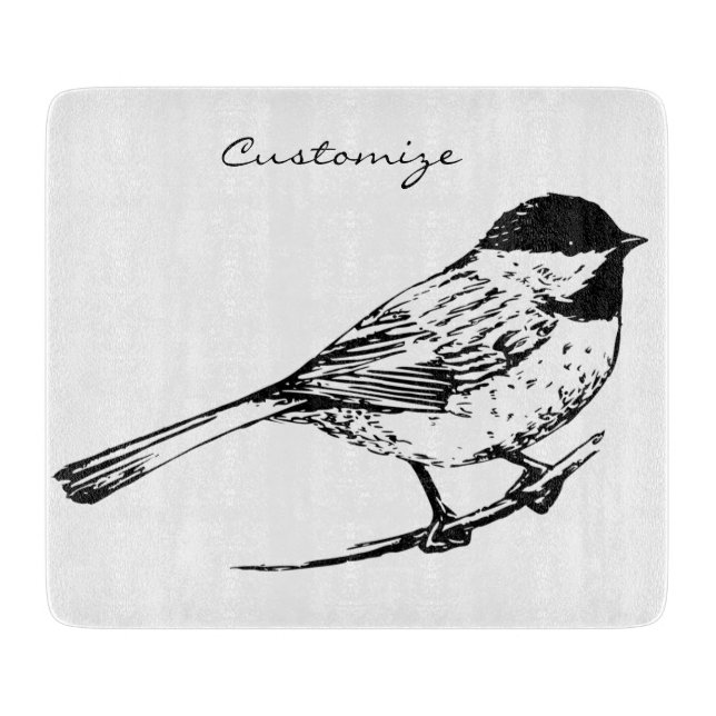 Chickadee Thunder_Cove Schneidebrett (Vorderseite)