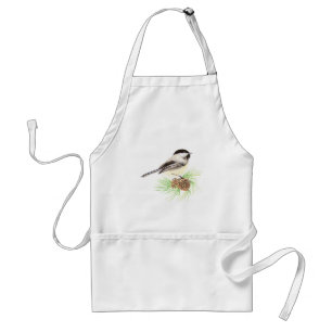Chickadee - Vogel - Natur Schürze