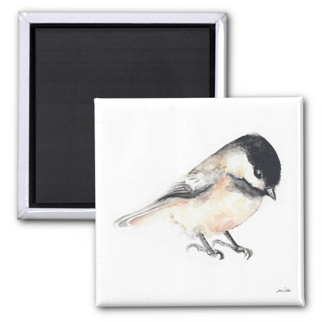 Chickadee Watercolor Magnet (Chickadee Watercolor Magnet from Jenn's Emporium. )