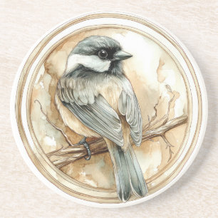 Chickadee Wild Tame and Timeless Collection Getränkeuntersetzer