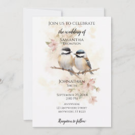 Chickadees Einladung