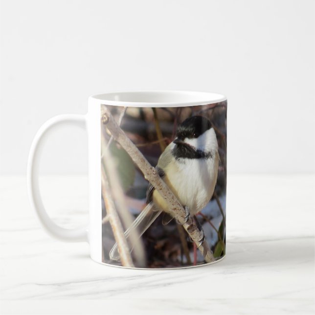 Chickadees-Kaffee-Tasse Tasse (Links)