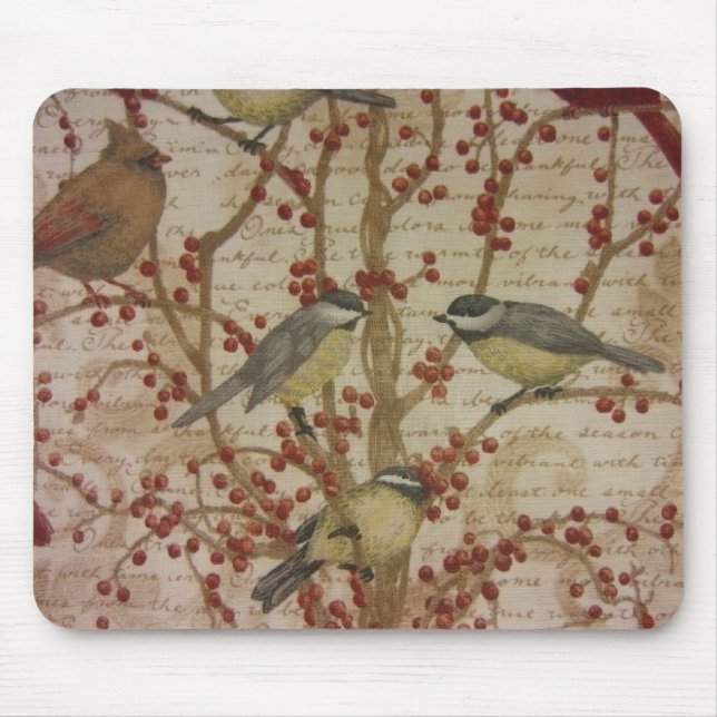 Chickadees Mousepad (Vorne)