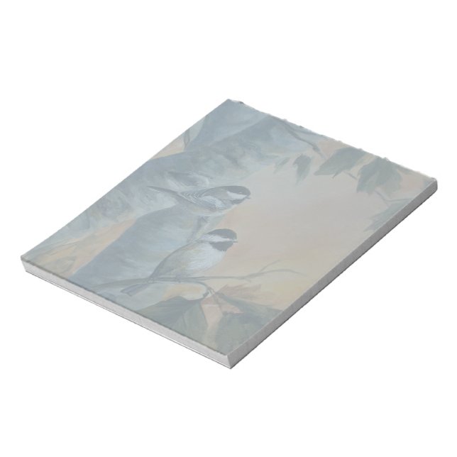 Chickadees Notizblock (Rotiert)