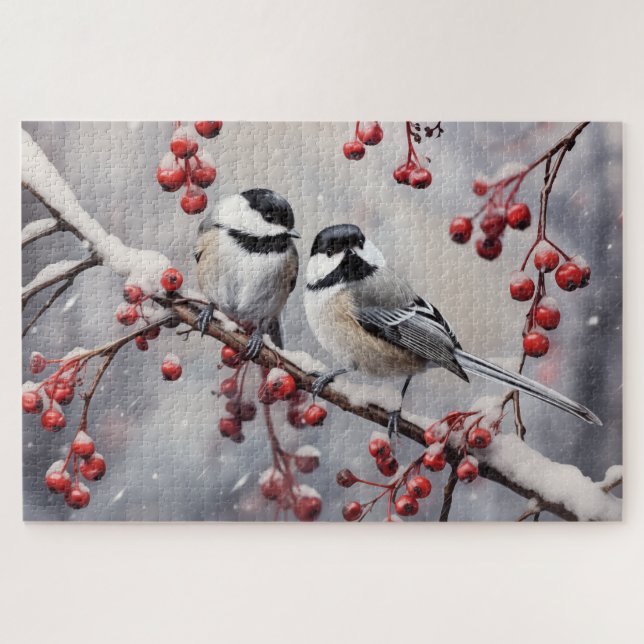 Chickadees Puzzle (Horizontal)