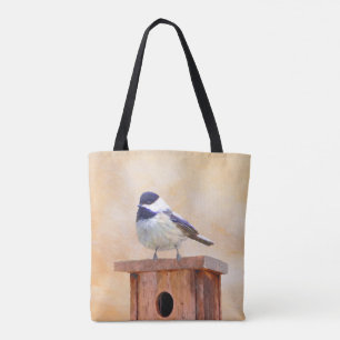 Chickadeo über Vogelmalerei