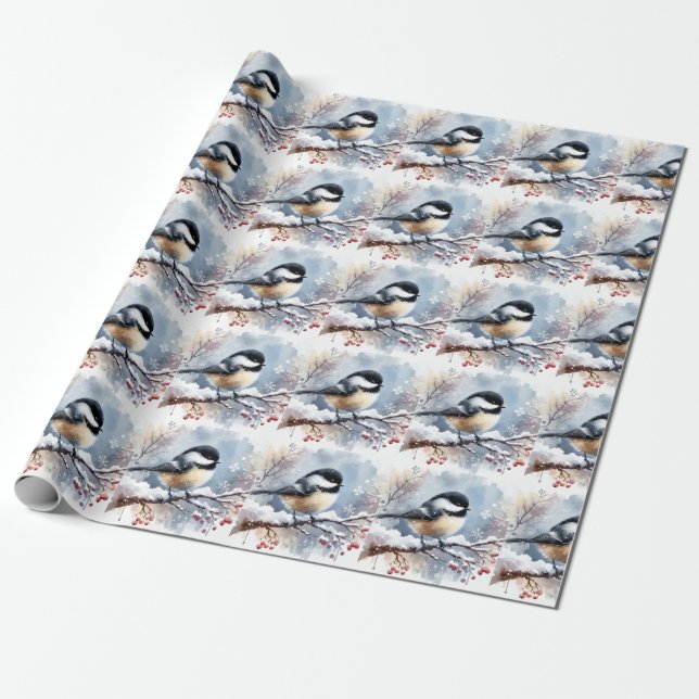 Chickadepapier Geschenkpapier (Ungerollt)
