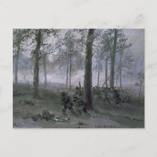 Chickamauga Postkarte (Vorderseite)