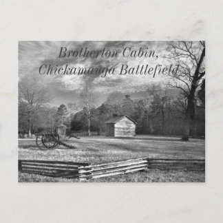 Chickamauga Schlachtfeld-Postkarte Postkarte