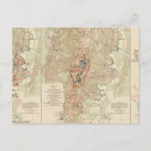 Chickamauga, Turkeytown Tal Postkarte