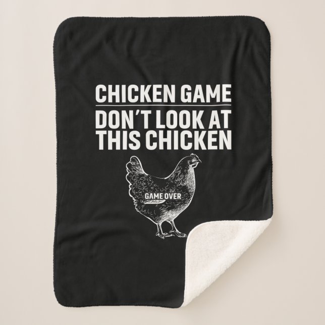 Chicken Art Chicken Game Sherpadecke (Vorderseite)