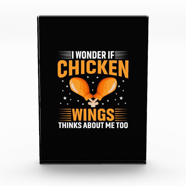 Chicken Art Chicken Wing Fotoblock (Vorderseite)