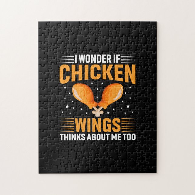 Chicken Art Chicken Wing Puzzle (Vertikal)