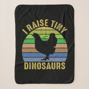 Chicken Art I Raise Tiny Dinosaurs Sherpadecke