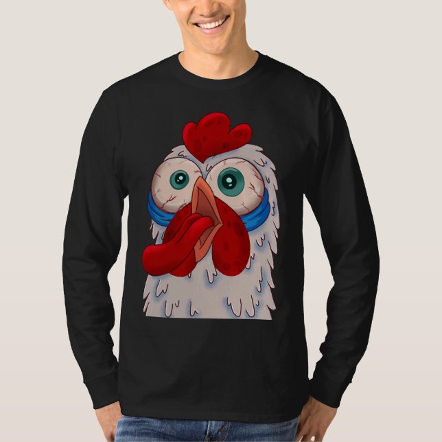 Chicken Bloodshot T-Shirt (Vorderseite)