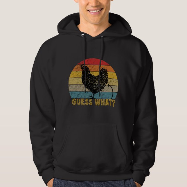 Chicken Butt! Farm Chicken Butt  Hoodie (Vorderseite)