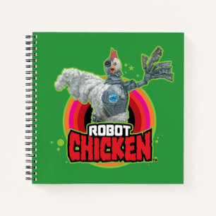 Chicken Character Logo Notizbuch