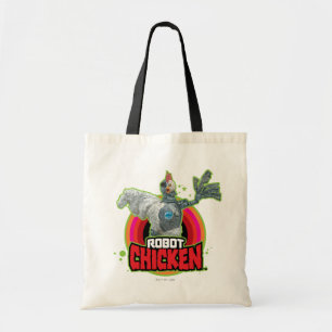 Chicken Character Logo Tragetasche