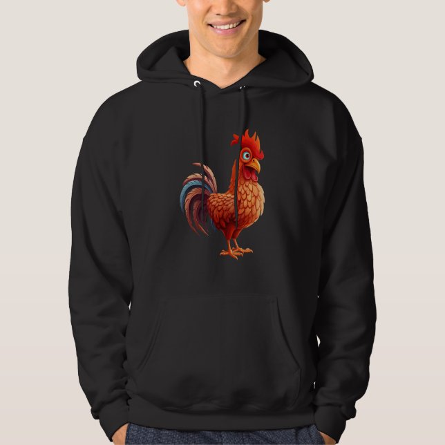 Chicken Chicken Breeder Poultry Farmers Farm Farme Hoodie (Vorderseite)