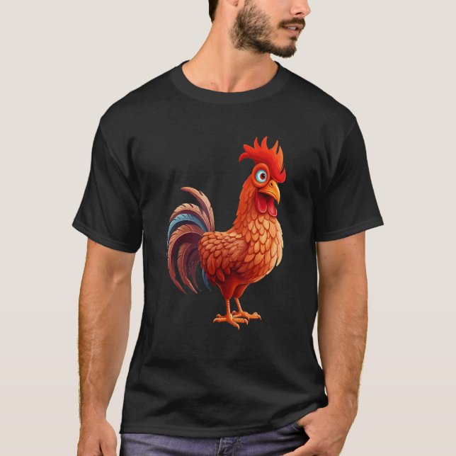 Chicken Chicken Breeder Poultry Farmers Farm Farme T-Shirt (Vorderseite)