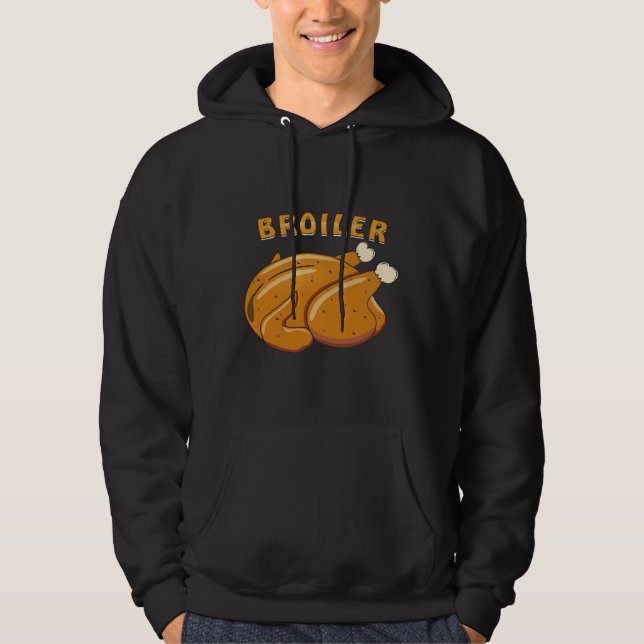 CHICKEN CHICKEN BROILER HOODIE (Vorderseite)