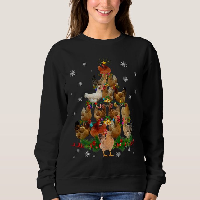 Chicken Christ Sweatshirt (Vorderseite)