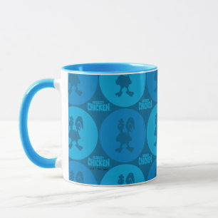Chicken Circle Pattern Tasse
