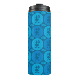 Chicken Circle Pattern Thermosbecher