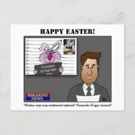 Chicken Coop Coup Osterfeiertag Postkarte