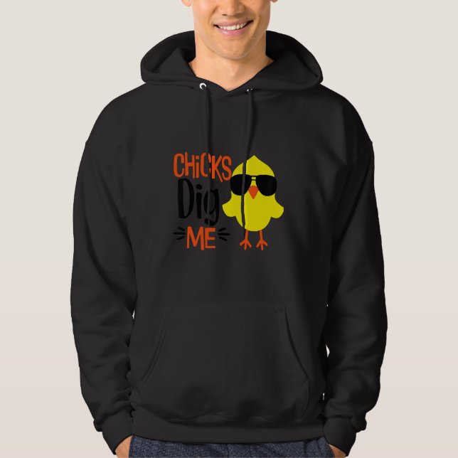 Chicken Cute Baby Chick   Hoodie (Vorderseite)