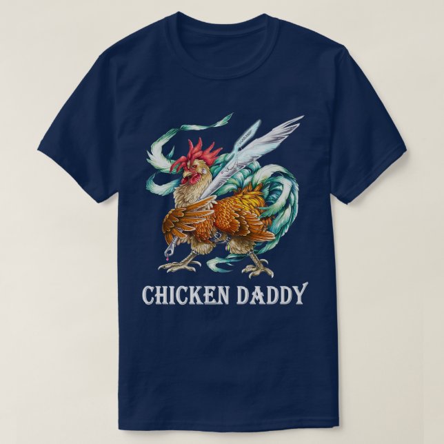 Chicken Daddy Chicken Dad Farmer Poultry Farmer  T-Shirt (Design vorne)