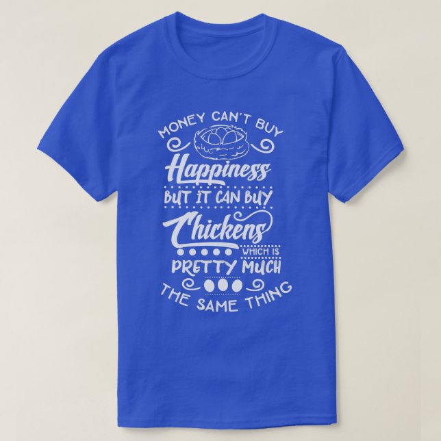 Chicken Daddy Hühnchen Vater Bauer T-Shirt (Design vorne)