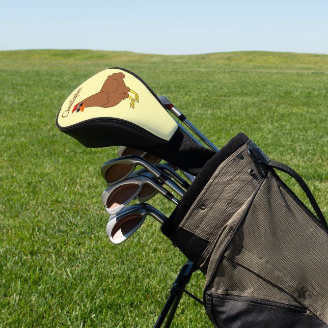Chicken Design Golf Headcover (In SItu)