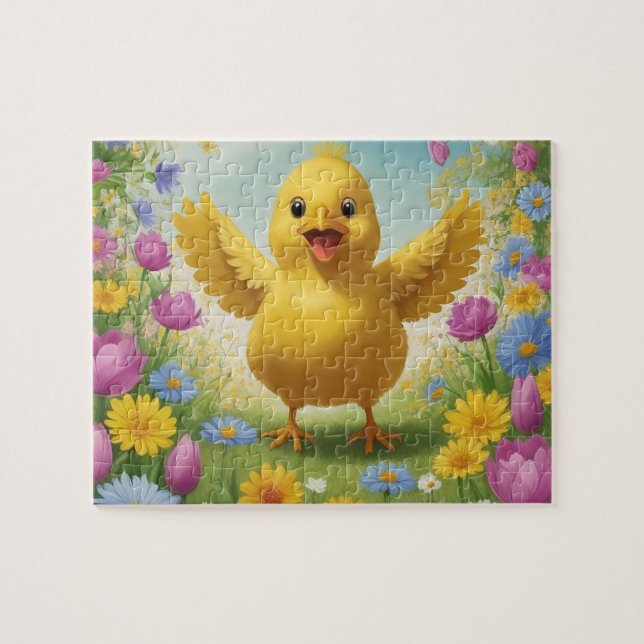 Chicken Easter Jigsaw Puzzle (Horizontal)