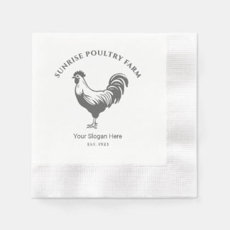 Chicken Farm House Paper Napkin Serviette