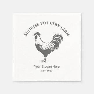Chicken Farm Paper Napkin Serviette