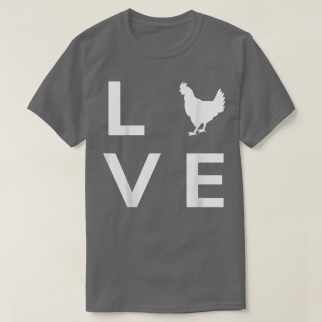 Chicken farmer farm chicken hen chicken poultry fa T-Shirt (Design vorne)
