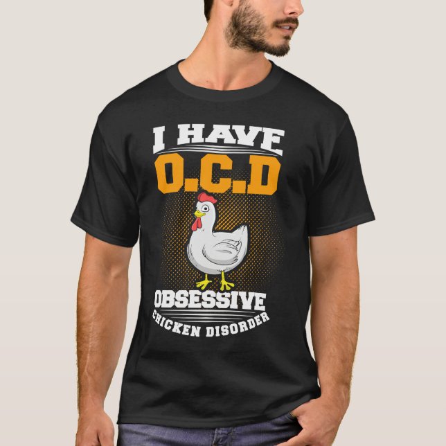 Chicken Farmer Grower Backyard Flock Egg Hen T-Shirt (Vorderseite)