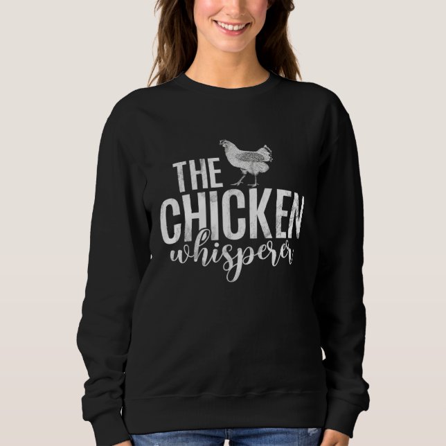 Chicken farmers and farmers grow chickens hobby ch sweatshirt (Vorderseite)