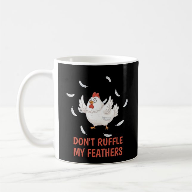 Chicken Feathers Kaffeetasse (Links)