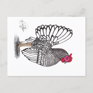 CHICKEN FEIERTAGSPOSTKARTE