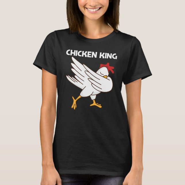 Chicken For Men Dad Poultry Rooster Egg T-Shirt (Vorderseite)