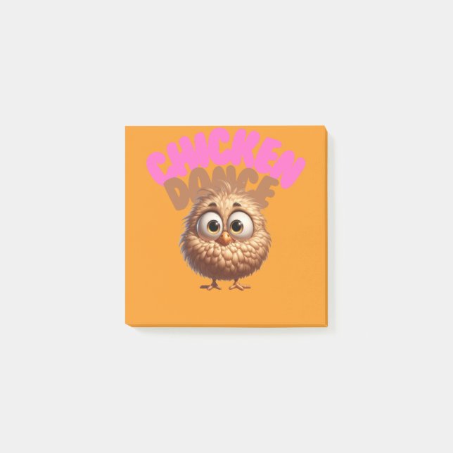 Chicken Fun Sticky Notes Post-it Klebezettel (Vorderseite)