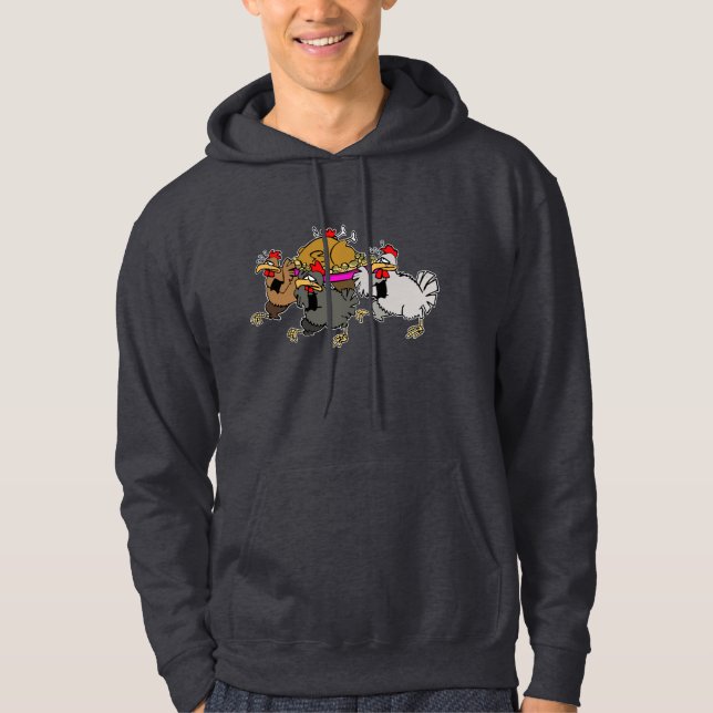 Chicken funeral hoodie (Vorderseite)