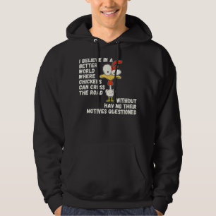Chicken Funny Quote Hühneroutfit für Kinder Frauen Hoodie