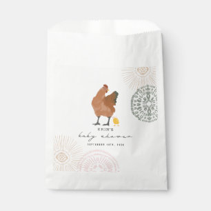 Chicken Girl Baby Duschkick Geschenktütchen