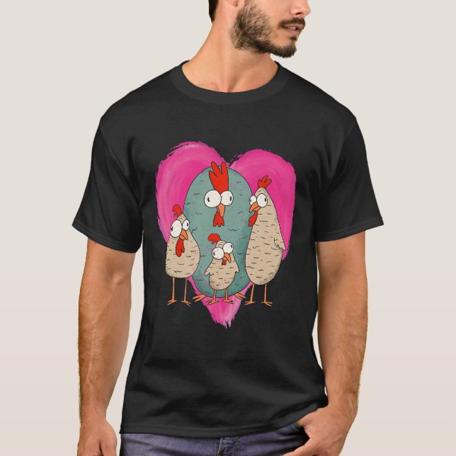 Chicken H T-Shirt (Vorderseite)
